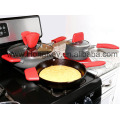 hot sell cast iron pan with silicone handle holder